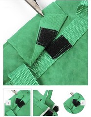 Reusable Shopping Bags Green Eco Foldable Handle Trolley Bag Grocery