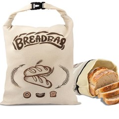 SZSZDQMY Beeswax Bread Bags for Sourdough – Large Size LIGHT BEIGE