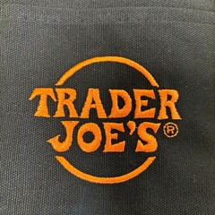 LOT 2x — Trader Joe’s Canvas MINI Tote Bag — Halloween Black Purple Green Orange