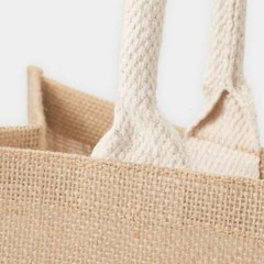 MUJI Jute Reusable Shopping Bag Small Medium Large 3varies Ecological Shopping
