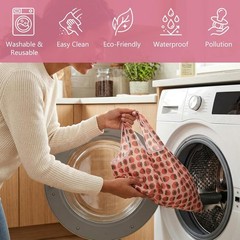 1 Pack Foldable Grocery Bag, Waterproof Reusable Shopping Bag Holder,Tote Bags N