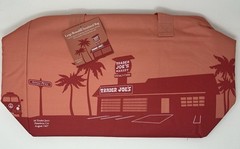 Trader Joe’s Large Insulated Reusable Tote Bag 8 Gallon Peach Color