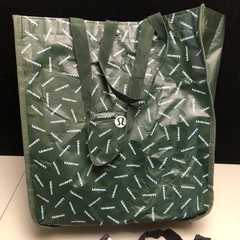 Lot Of 4 Lululemon Bags One Big Three Small Green Gray Black Red