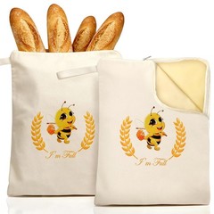 Beeswax Bread Bags, XL Reusable Linen Cotton Sourdough Bag Xl,