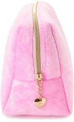 Juicy Couture Pink Makeup Bag Cosmetics Organizer Travel One Size,