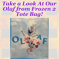Frozen Tote Bag Olaf & Sven Disney Reusable Shopping Bag New w/Tag NWT ⛄