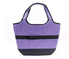 LocknLock Insulated Tote Bag, Thermal Cooler,Large Hobo,K98253 Gray