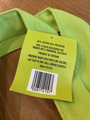 1pc Trader Joe’s Mini Halloween Canvas Tote Bag. RARE MULTI COLOR IN HAND NWT