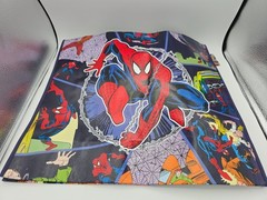 Marvel Spiderman X-Large Blue Reusable Shopping Gift Bag with Handle – NEW