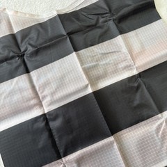 2009 BAGGU Thick Stripe Black & White Standard Reusable Washable Rare Bag NWT