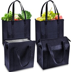 Insulated Grocery Bags, Reusable Insulated Bag, Portable Cooler Bags for Shop…