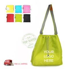 Custom Printed Reusable Ripstop Nylon Bags – Wholesale Logoed Eco-Friendly Bags