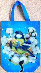 Set new popular Shopping Bags with Handles Ukrainian theme 2022/2023 – 8 pcs.
