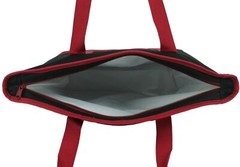 Trader Joe’s Extra Large 7 Gallon Black Red Insulated Reusable Bag