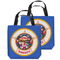 Minnesota Flag Tote Bag – 3 sizes