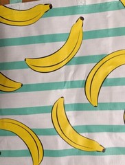 Marshalls BANANAS 🍌~LARGE Shopping Tote Bag~Reusable EcoFriendly NWT