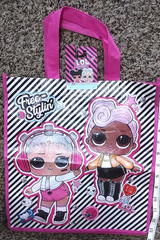 NEW! LOL Surprise Reusable Tote, Shopping, & Gift Bag 13″ x 13″