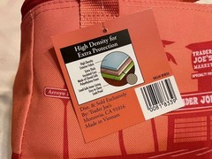 Bundle Set of 2: Trader Joe’s Mini Insulated Cooler Bag: Peach & Pink! NWT!