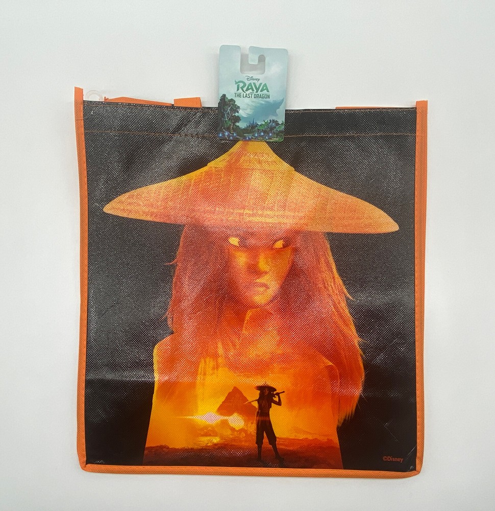 New Disney Raya The Last Dragon Reusable Shopping Tote Bag NWT