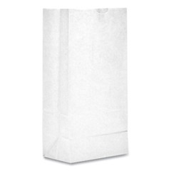 Grocery Bag Paper #2 General 25lb White Standard 2-7/16 X 4-5/16 X 7-7/8 In, 500