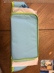 Trader Joe’s Authentic NEW WITH TAGS Mini Insulated Blue And Peach Coolers Bags