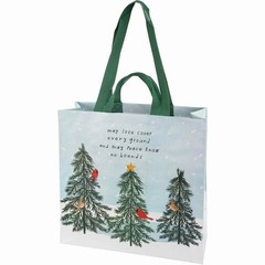 Primitives by Kathy Tote -May Peace Know No Bounds 15.50″ x 15.25″ x 6″ NWT