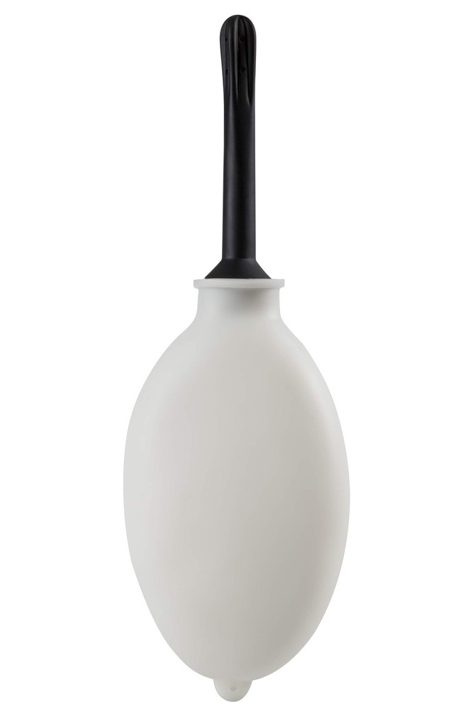 RVDKBULB Compact Silicone Douche Bag, Reusable 1 Count (Pack of 1), White