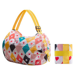 Foldable Shopping Bag Waterproof Travel Portable Storage Bag Beach Bag Supermark
