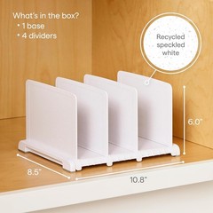 StoraBag Reusable Shopping Bag Organizer Adjustable Shelf Dividers 20 Tote Cloth