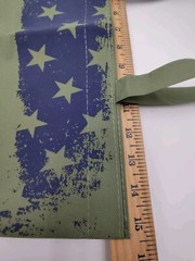 ✅📸America Baggage Tunnel Towers Bag HOME FREE BECAUSE BRAVE Carrier Great.📏👀