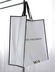 HUDSON’S BAY HBC STRIPES CANADA MULTISTRIPE TOTE REUSABLE XL SHOPPING TOTE BAG