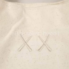 Kaws x Uniqlo Companion Reusable Canvas Tote Grocery Bag, Newly Cleaned