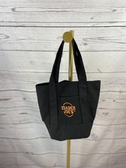 Trader Joe’s Trick-or-Treat Canvas Tote Bag Black Reusable Foldable Shopping