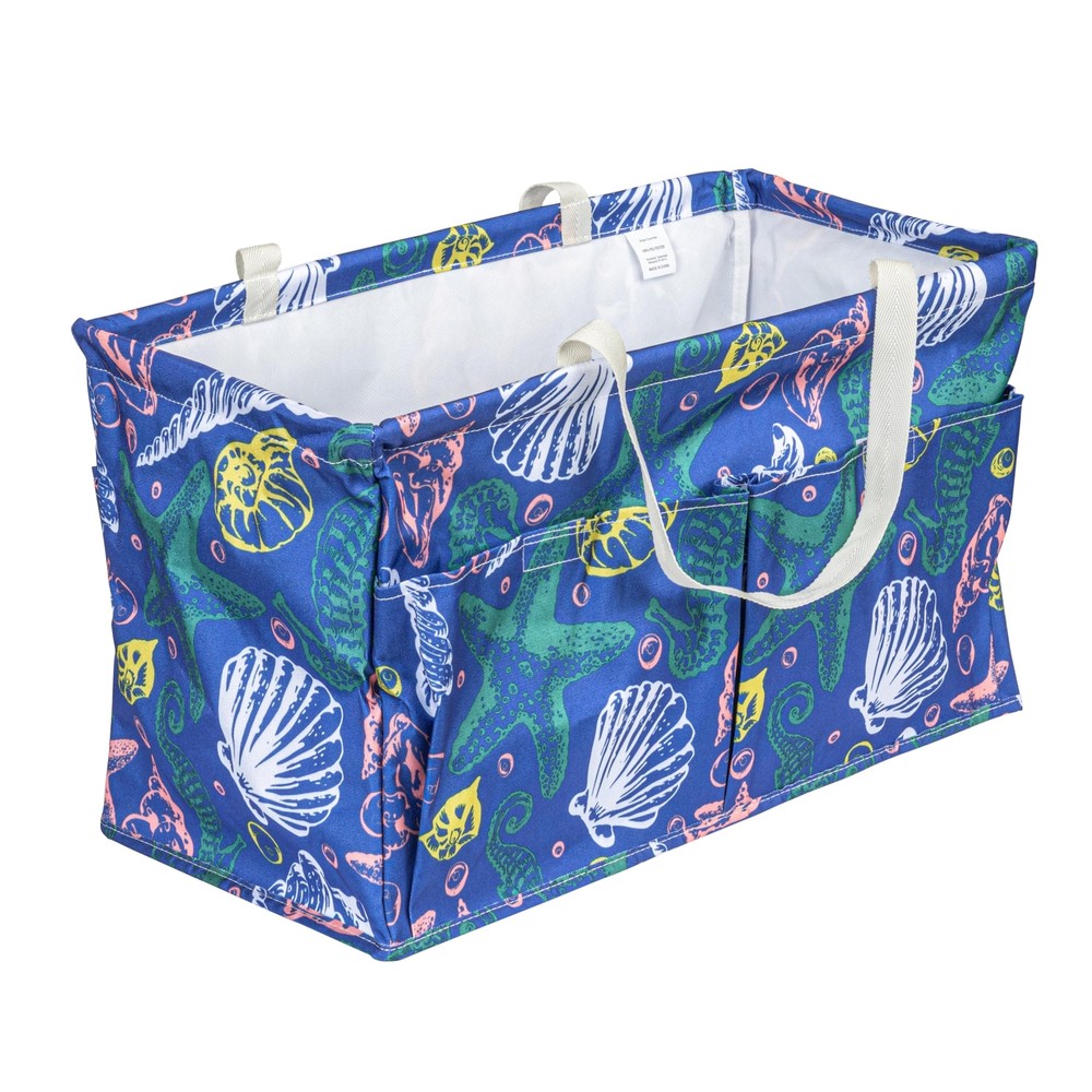 Krush Container Allpurpose Utility Tote Waterresistant Vinyl Lining With Pockets