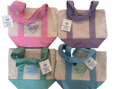 NEW TJ 2026 Pastel Canvas Mini Totes -sold individually