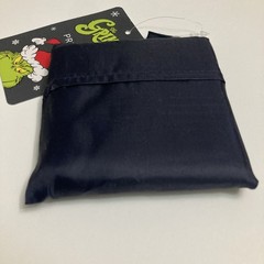 PRIMARK Grinch Bag Folding Santa Stole Christmas Seuss Blue Foldaway 2025 Tote