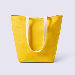 Pokemon X Target Reusable Canvas Yellow All-in Tote Bag Pikachu 30th Anniversary