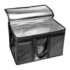 XXXL Large Insulated Collapsible Cooler Bags with Zipper Closure, Reusable Gr…