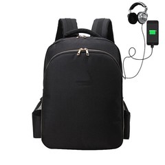 MAXPAND Portable Backpack Bag for Barbers Hairdressings Large, Black