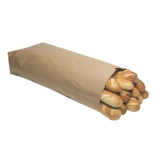Novolex Duro Tuff Self-Open Paper Barrel Sack Kraft, 1/4 BBL | 250/Case