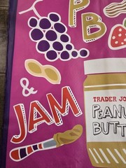 Reusable Trader Joe’s Bag Comfort Food – Mac & Cheese PB & Jam Brand New