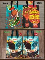 Pack of Two-Reusable Trader Joe’s Bags – New Mexico & Texas – Brand New With Tag
