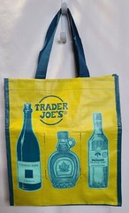 Trader Joe’s Market Reusable Bag 6 Bottle Beverage Tote