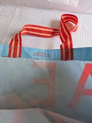 American Eagle Snoopy Reusable Tote Bag Nylon, Large ~19x16in