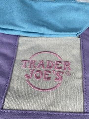Trader Joe’s Mini Pastel Canvas Tote Bag Set Of 4 Colors New