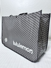 Lululemon Reusable Shopping Tote Bag – Dark Brown – Jumbo XL 14.5×21.5×8 Inch