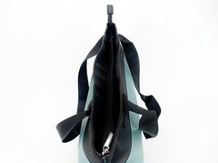 Tritek II Tote Bag, Teal, Large Capacity, 15 x 13, Zipper Closure, Sweda #EU2000