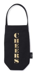 Kate Spade New York Cheers Wine Canvas Tote in Black/Gold NWT – SOLD OUT