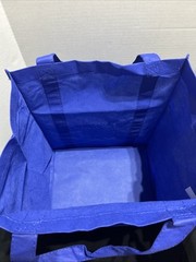 LabCorp Navy Blue Non-Woven Shopper Tote – Reusable Logo Bag, New, Eco Friendly