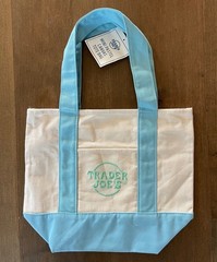 TJ’s Mini Totes Trader Joe’s Pastel Colors, Set of 4 – 2026 BRAND NEW with Tags